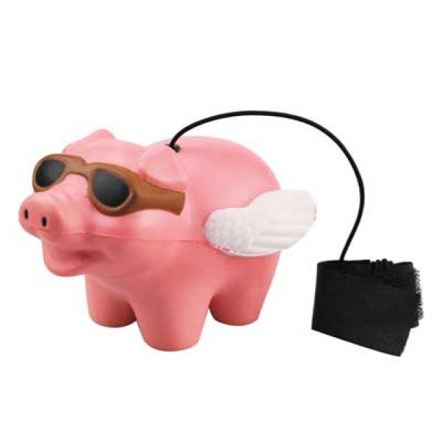 YY025 - Flying Pig Stress Ball Yo-Yo Bungee