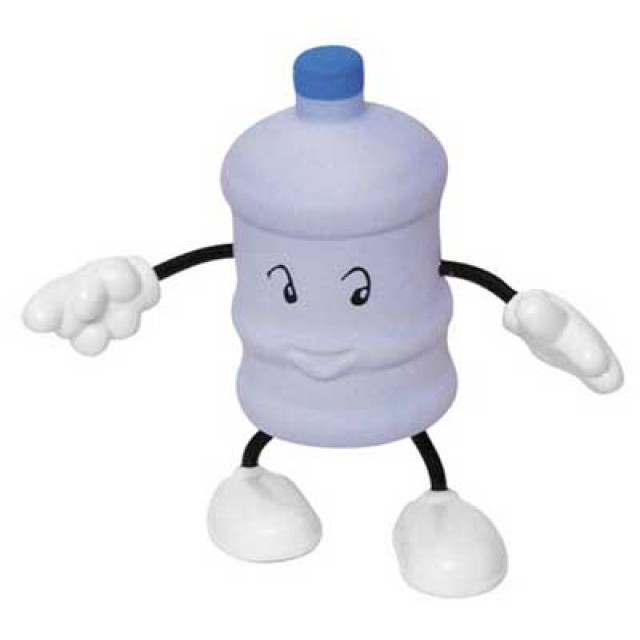 FI078 - Water Bottle Figure Stress Reliever