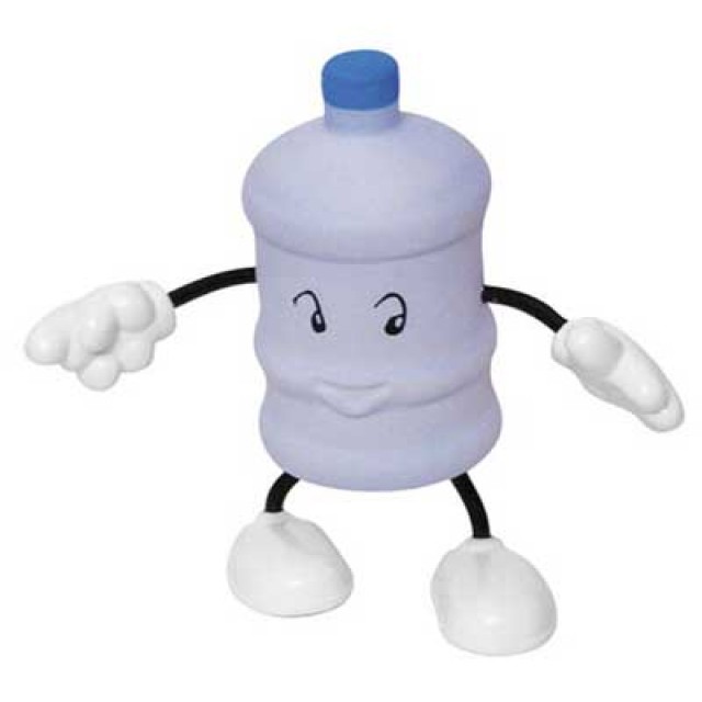 FI078 - Water Bottle Figure Stress Reliever