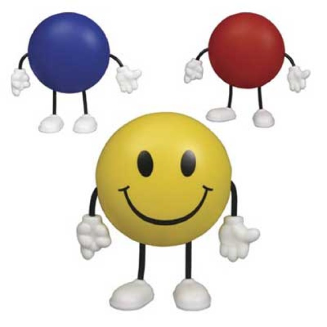 FI028 - Round Pill Figure Stress Reliever