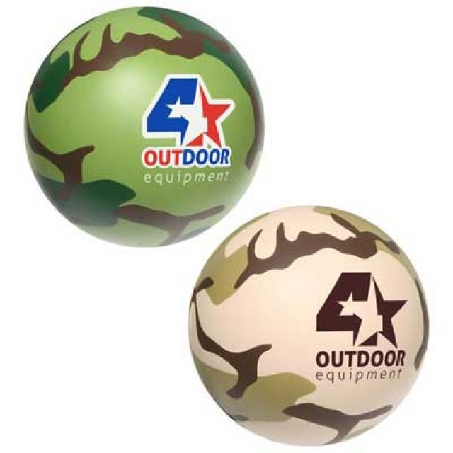 BA004 - Camouflage Ball Stress Reliever