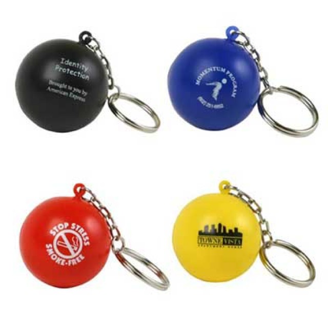 KE011 - Stress Ball Keychain
