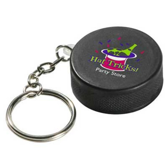 KE014 - Hockey Puck Keychain