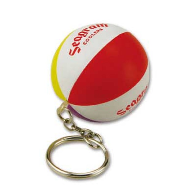 KE025 - Beach Ball Keychain