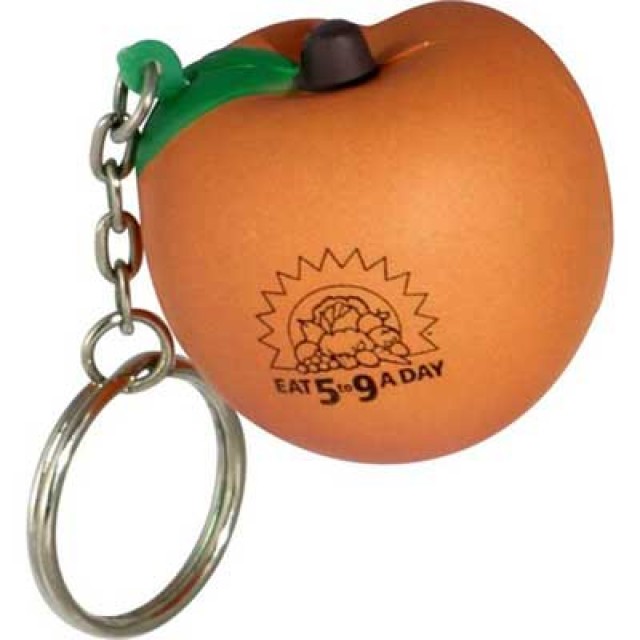 KE058 - Peach Keychain