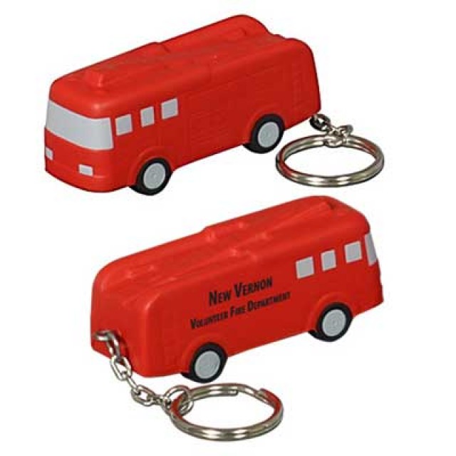 KE107 - Fire Truck Keychain