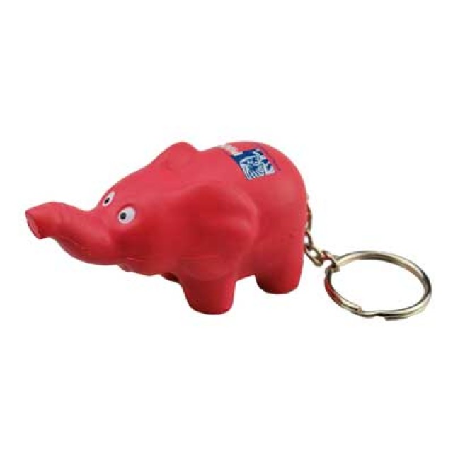 KE160 - Elephant Keychain Stress Reliever