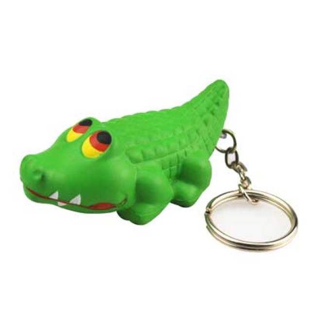 KE167 - Crocodile Keychain Stress Reliever