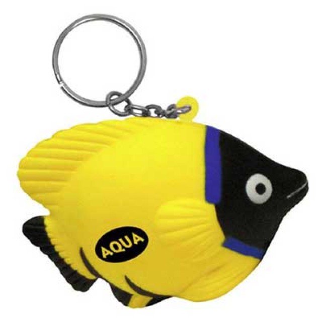 KE175 - Tropocal Fish Keychain Stress Reliever