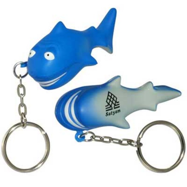 KE181 - Shark Keychain Stress Reliever