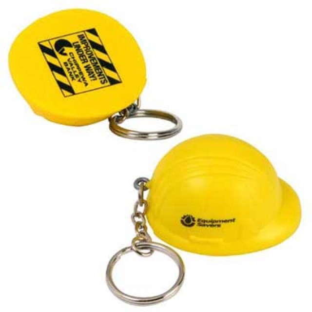 KE297 - Hart Hat Keychain Stress Reliever