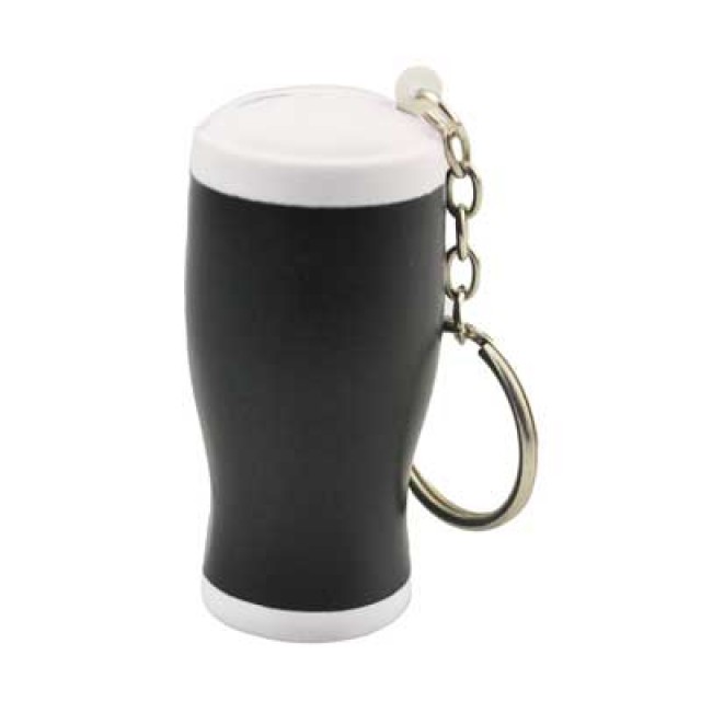 KE308 - Beer Cup Keychain Stress Reliever