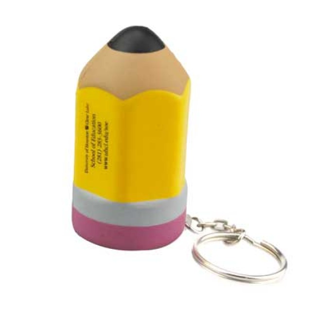 KE332 - Pencil Keychain Stress Reliever